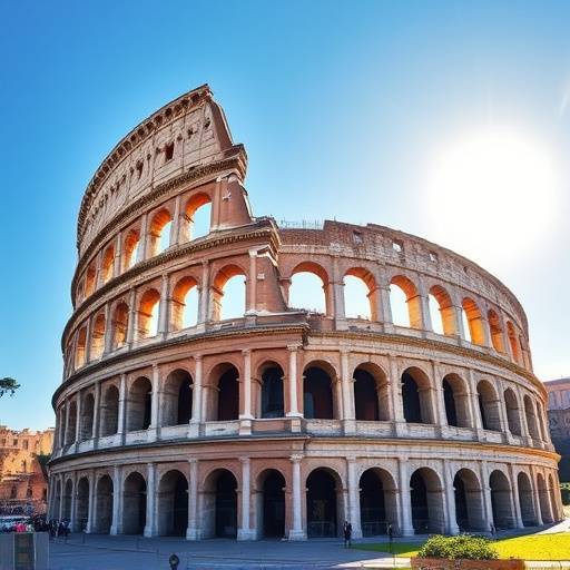 Il Colosseo a Roma, Lazio
