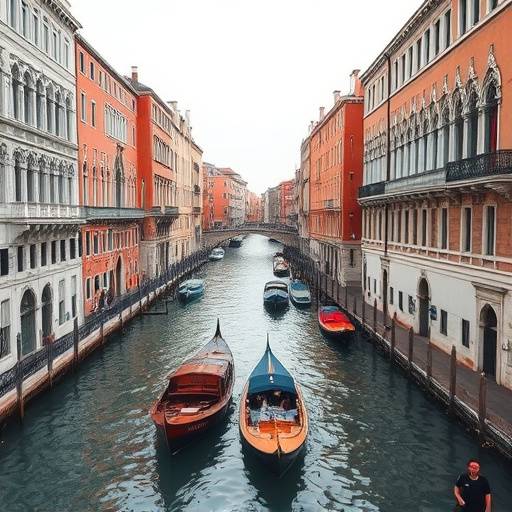 Veduta del Canal Grande a Venezia, Veneto